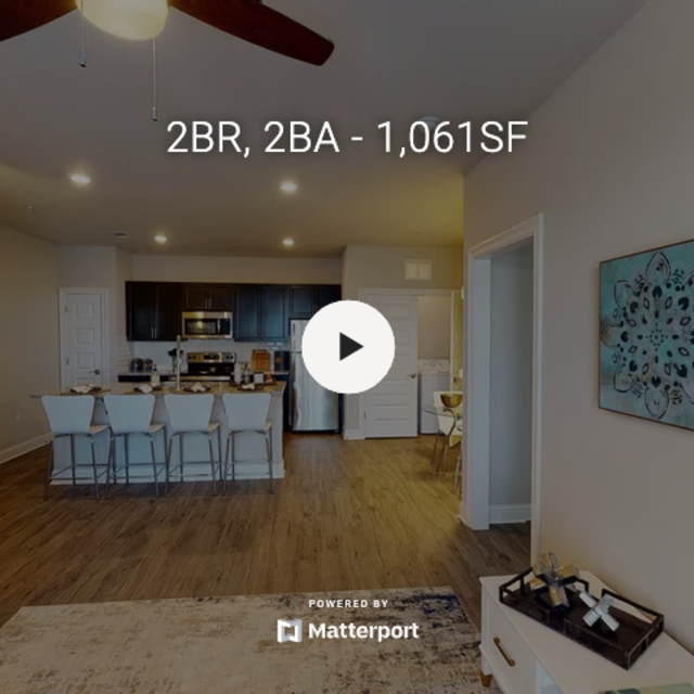 Oasis at Southpark - 2 Bedroom / 2 Bathroom 1,061 sf