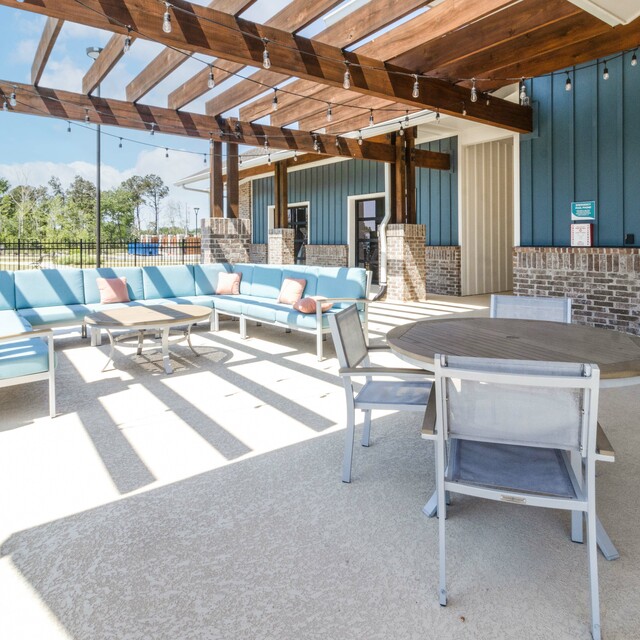 Oasis at Southpark - Outdoor Lounge and Grilling Area
